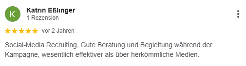 Katrin Eßlinger – „wesentlich effektiver als über herkömmliche Medien“