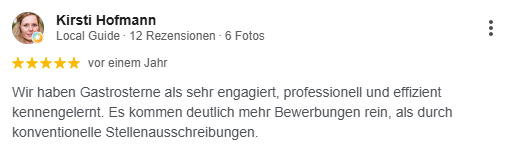 Kirsti Hofmann – „deutlich mehr Bewerbungen als durch konventionelle Ausschreibungen“